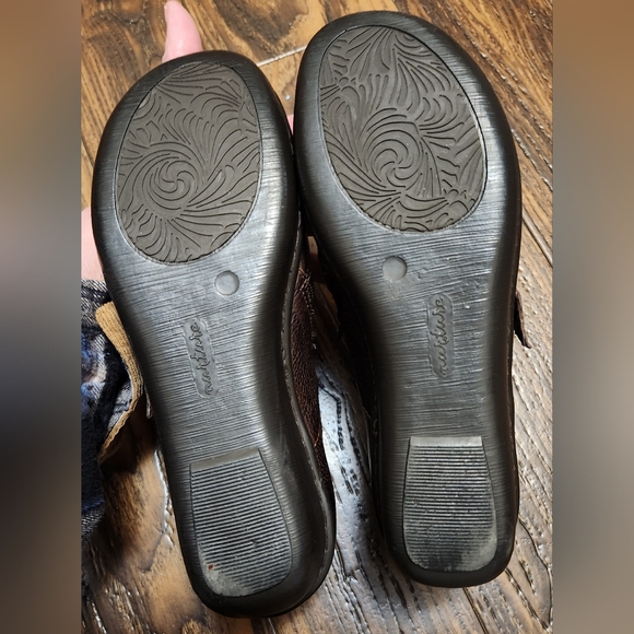 NURTURE Malone Dark Brown Mules Slip On Clogs Sz 7 1/2M - Picture 9 of 16